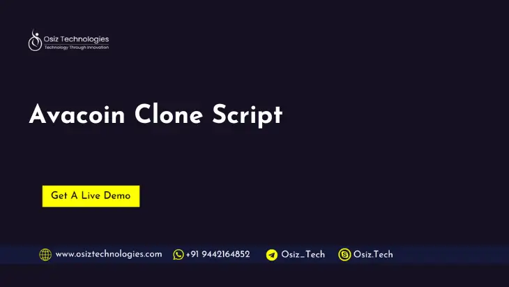 Avacoin Clone Script Avacoin Clone Script