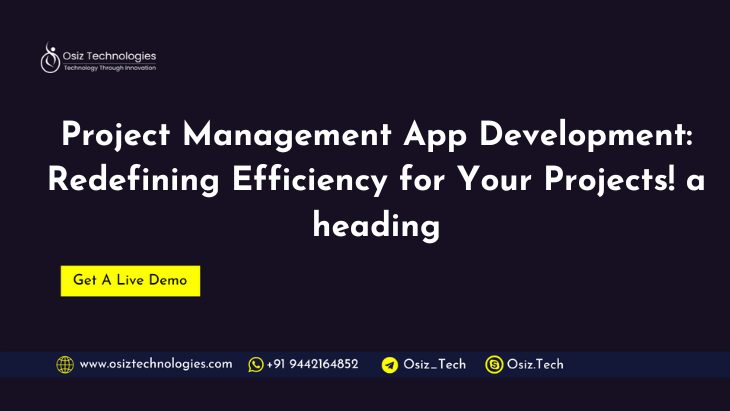 Project Management App Development Project Management App Development