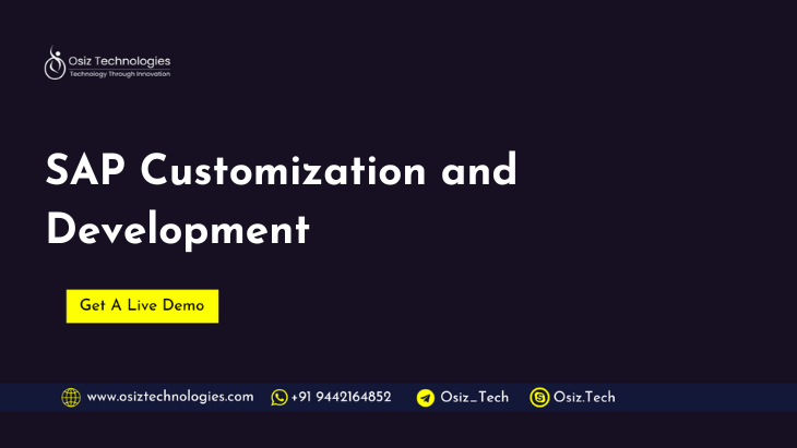 SAP Custom Development Company SAP Custom Development Company