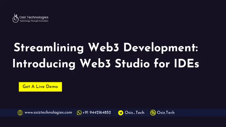 Streamlining Web3 Development: Introducing Web3 Studio for IDEs Streamlining Web3 Development: Introducing Web3 Studio for IDEs