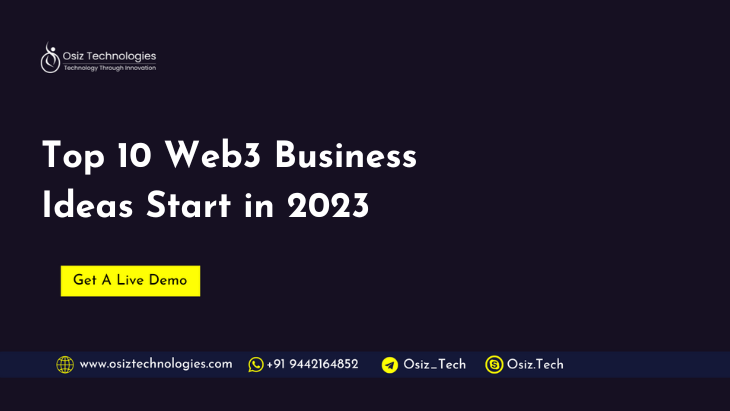 Top 10 Web3 Business Ideas 2023 Top 10 Web3 Business Ideas 2023