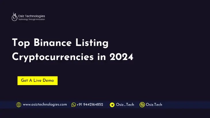 Top Binance Listing Cryptocurrencies in 2024 Top Binance Listing Cryptocurrencies in 2024
