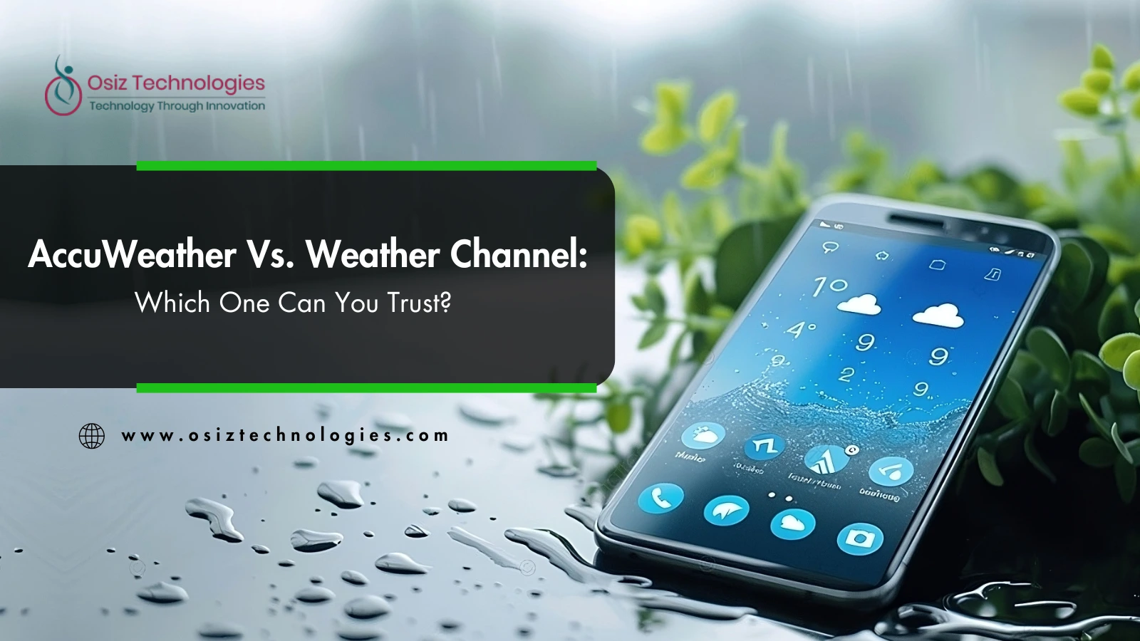 AccuWeather Vs. Weather Channel AccuWeather Vs. Weather Channel